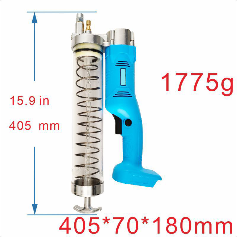 High Pressure Electrical Grease Gun 900CC Pump Oil Filling Gun Customized Package Universal Lubrication Tool 2 Pcs 12 Months,3