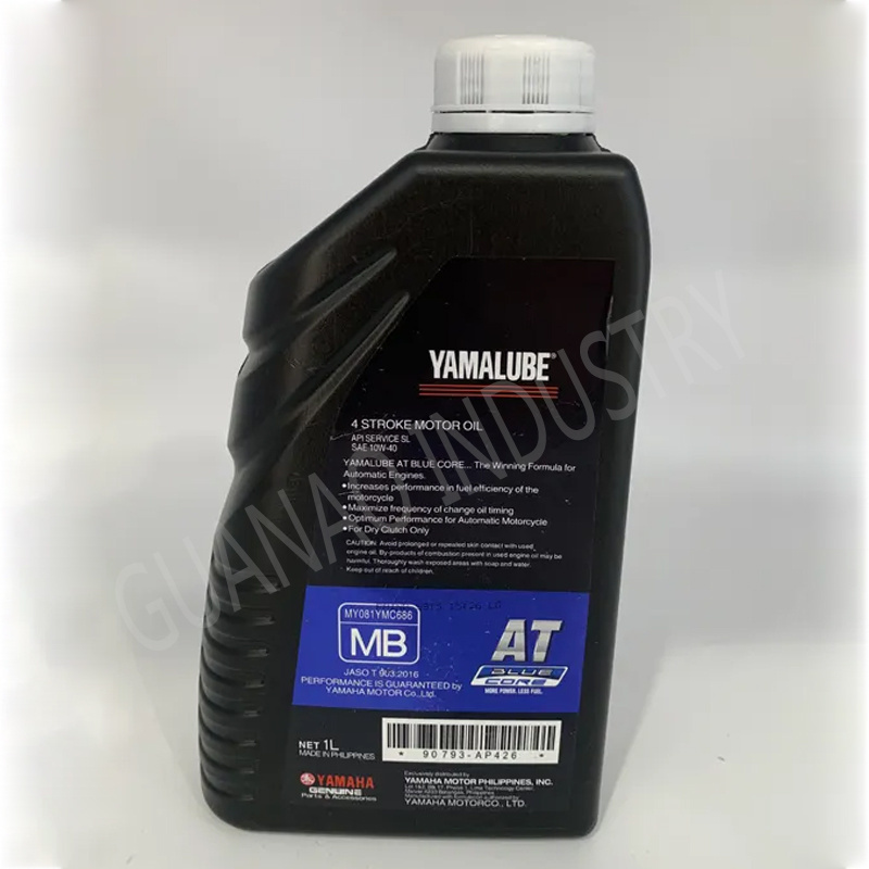 High Quality Customized  Blue Yamalube Motor Oil 4T 10w40 15w40 1Liters