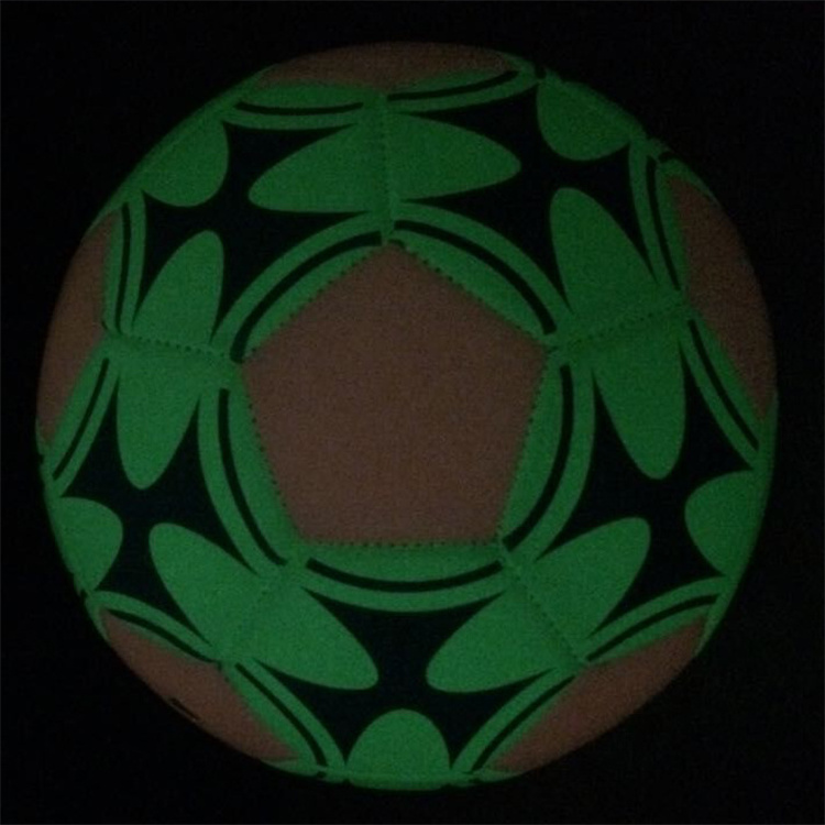 Custom Logo Glow in The Dark Soccer Ball Promotional Luminous Cheap Size 5 Footballs