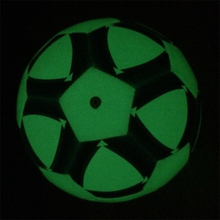 Custom Logo Printed Glow in The Dark Soccer Ball Kids Mini Football Ball for promotion