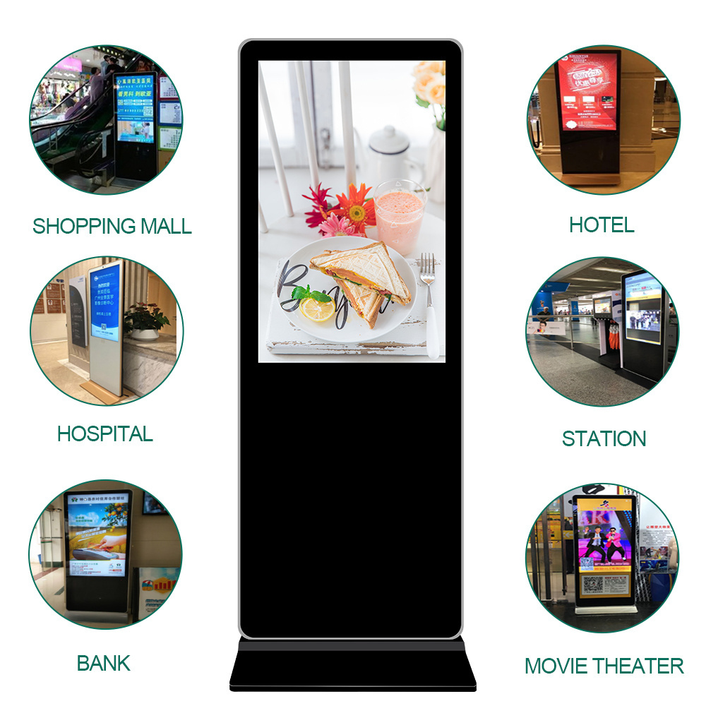 Black Self Service Photo Printer Booth Portable Photo Booth with Printer Touch Screen Photobooth Kiosk Digital Shot Machine