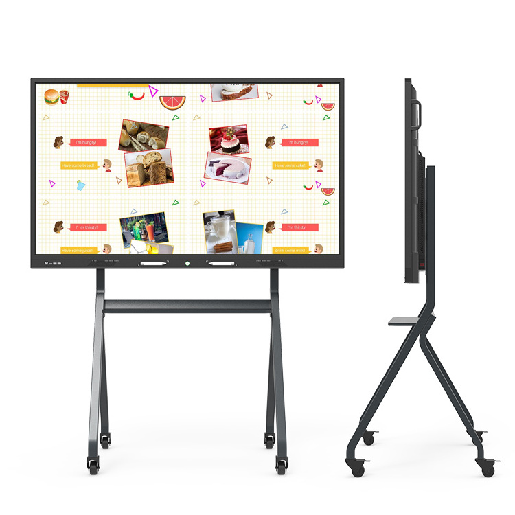 Hot selling portable usb digital whiteboard children 4k display 43 55 65 inch interactive whiteboard all-in-one machine