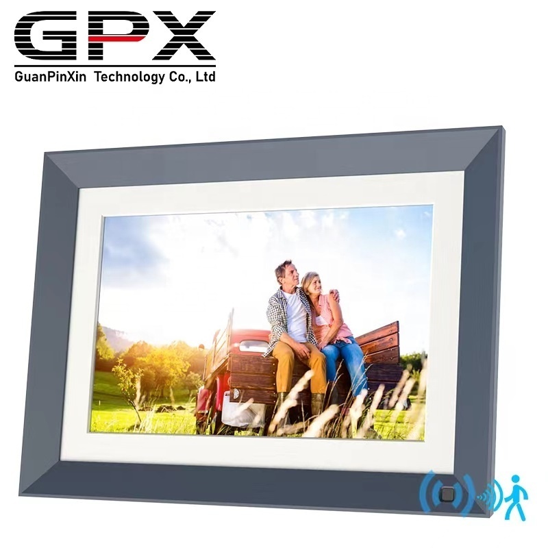 10.1 OEM Small Size Mini LCD Digital Photoframe Electric Photo Picture Frame With Video Loop