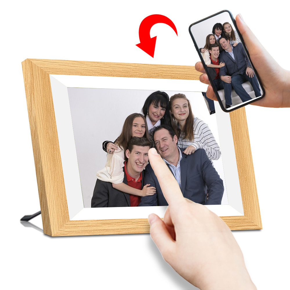 10.1 OEM Small Size Mini LCD wifi Digital Photoframe Electric Photo Picture Frame With Video Loop digital photo picture frame