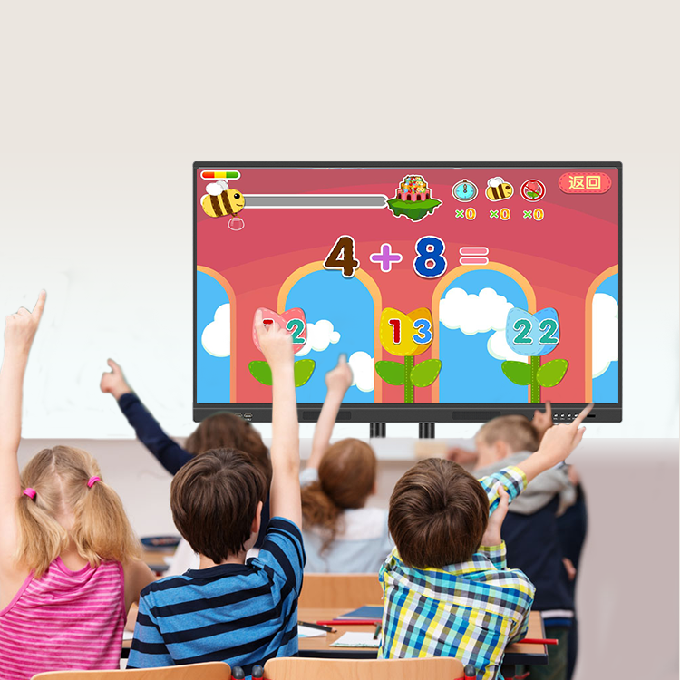 Hot selling portable usb digital whiteboard children 4k display 43 55 65 inch interactive whiteboard all-in-one machine