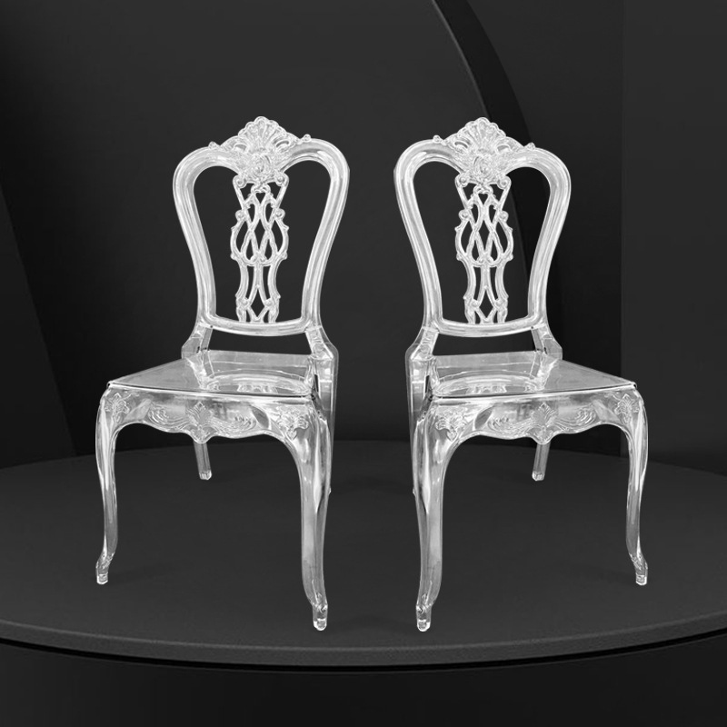 wholesale furniture plastic banquet event wedding outdoor cafe hotel dining room crystal acrylic king royal throne chair