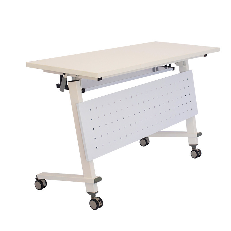 modern desk office foldable training room table desk sit stand desks meeting folding training tables design with wheels