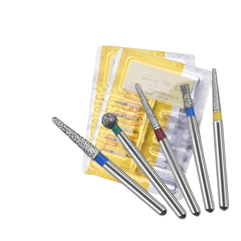 Dental implant burs high speed handpiece use dental surgical burs dental diamond burs drill Kit