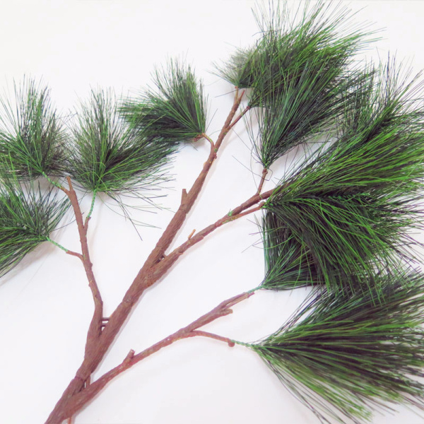 Wholesale Christmas Tree Artificial Pine Branch Plastic Pine Branches for home holiday decoration