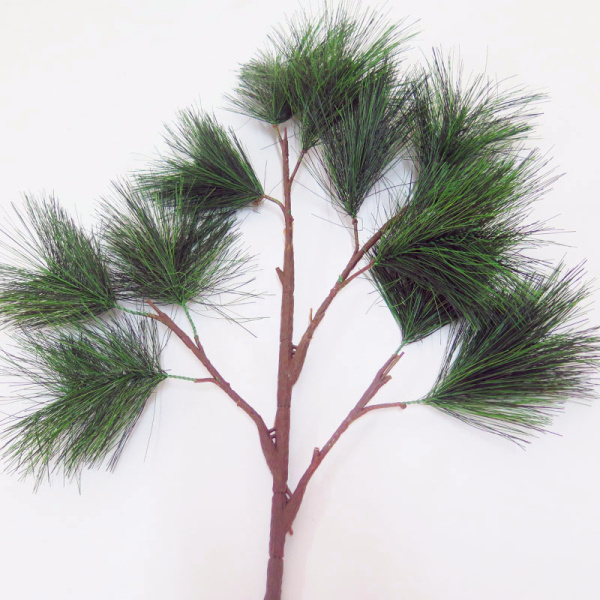 Wholesale Christmas Tree Artificial Pine Branch Plastic Pine Branches for home holiday decoration