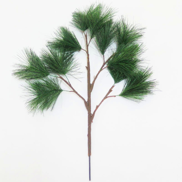 Wholesale Christmas Tree Artificial Pine Branch Plastic Pine Branches for home holiday decoration