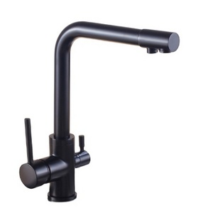 Nanan Guanshu sanitary ware low price best China supplier hot selling brass Filtration tap black sinks faucet