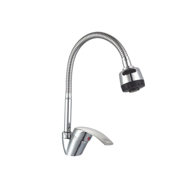 Nanan Guanshu sanitary ware china supplier low price robinet waterfall high pressure zinc kitchen faucet