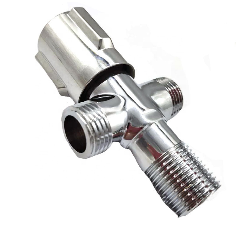 Nanan guanshu sanitary cheap price good quality guarantee lavatory ss 90 degree angle stop valve