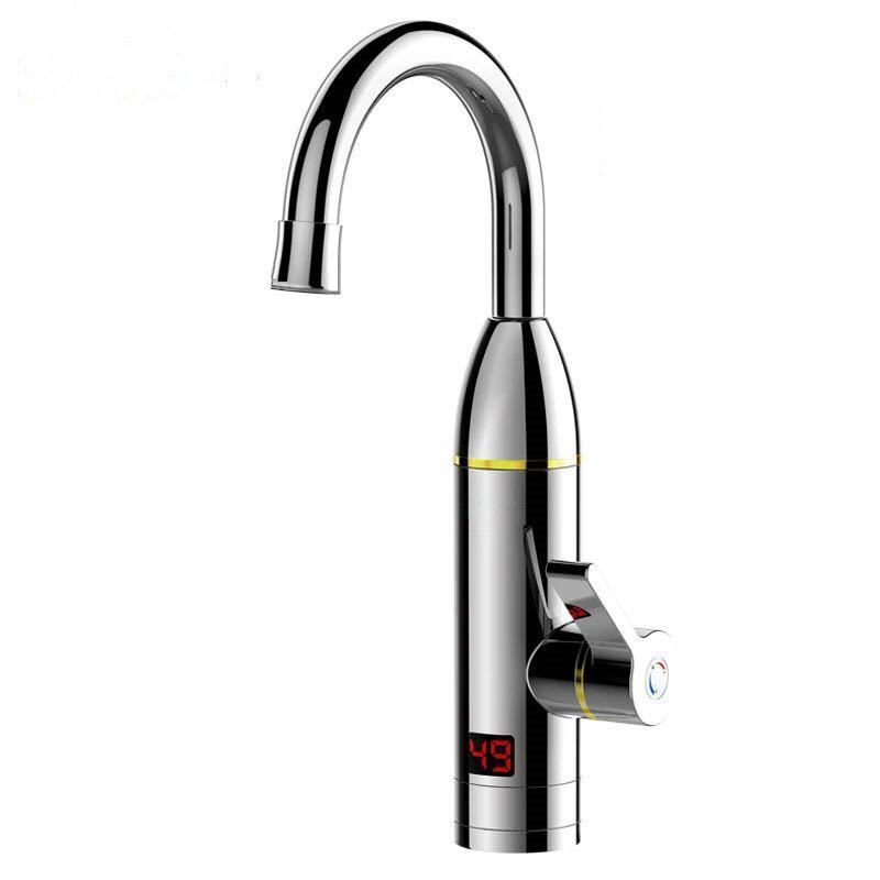 Nanan Guanshu sanitary ware have LVD/ RoHs /EMC certificate 360 degree rotation hot water electric instant heating faucet