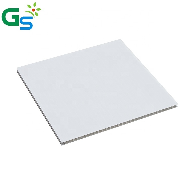 Raw Material Price Green Color 10mm Polycarbonate Plastic Multi-layer Hollow Sheet For Greenhouse