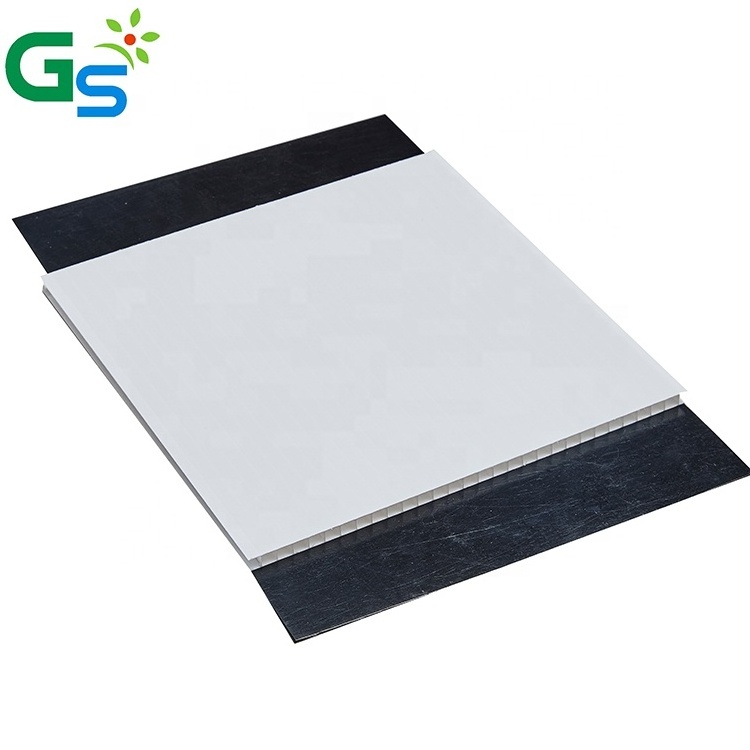 Raw Material Price Green Color 10mm Polycarbonate Plastic Multi-layer Hollow Sheet For Greenhouse