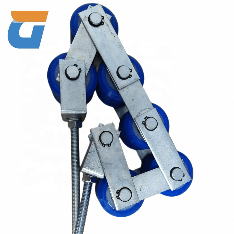 Otis handrail tensioning device escalator tensioning chain 60 * 55 escalator support tugboat tensioning wheel