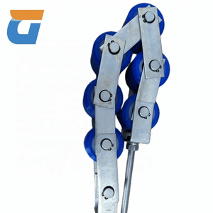 Otis handrail tensioning device escalator tensioning chain 60 * 55 escalator support tugboat tensioning wheel