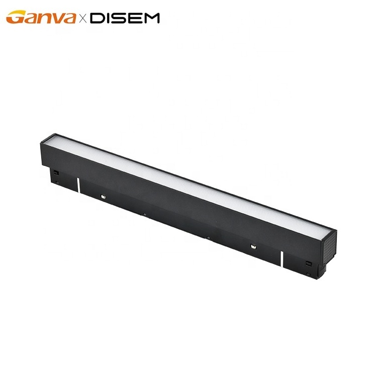 GANVA Good Quality Commercial Lighting 10w 20w 25w Rail System Aluminum LED Magnetic Track Light