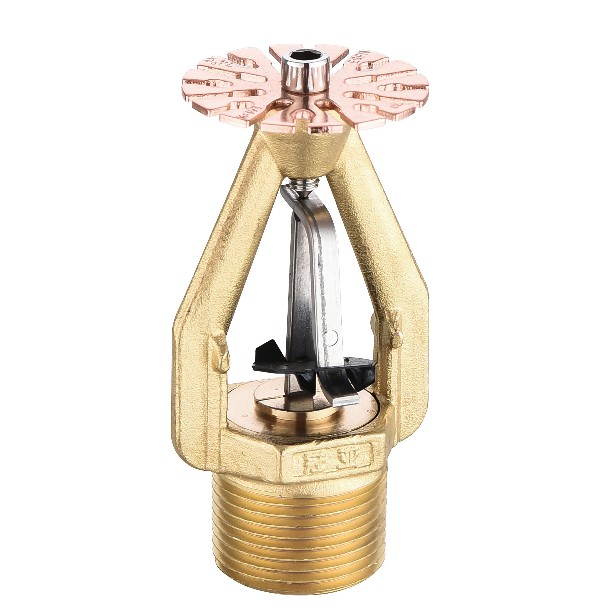 Customized Medium Velocity Water Spray Nozzle Fire Sprinkler Nozzle With Brass Filter