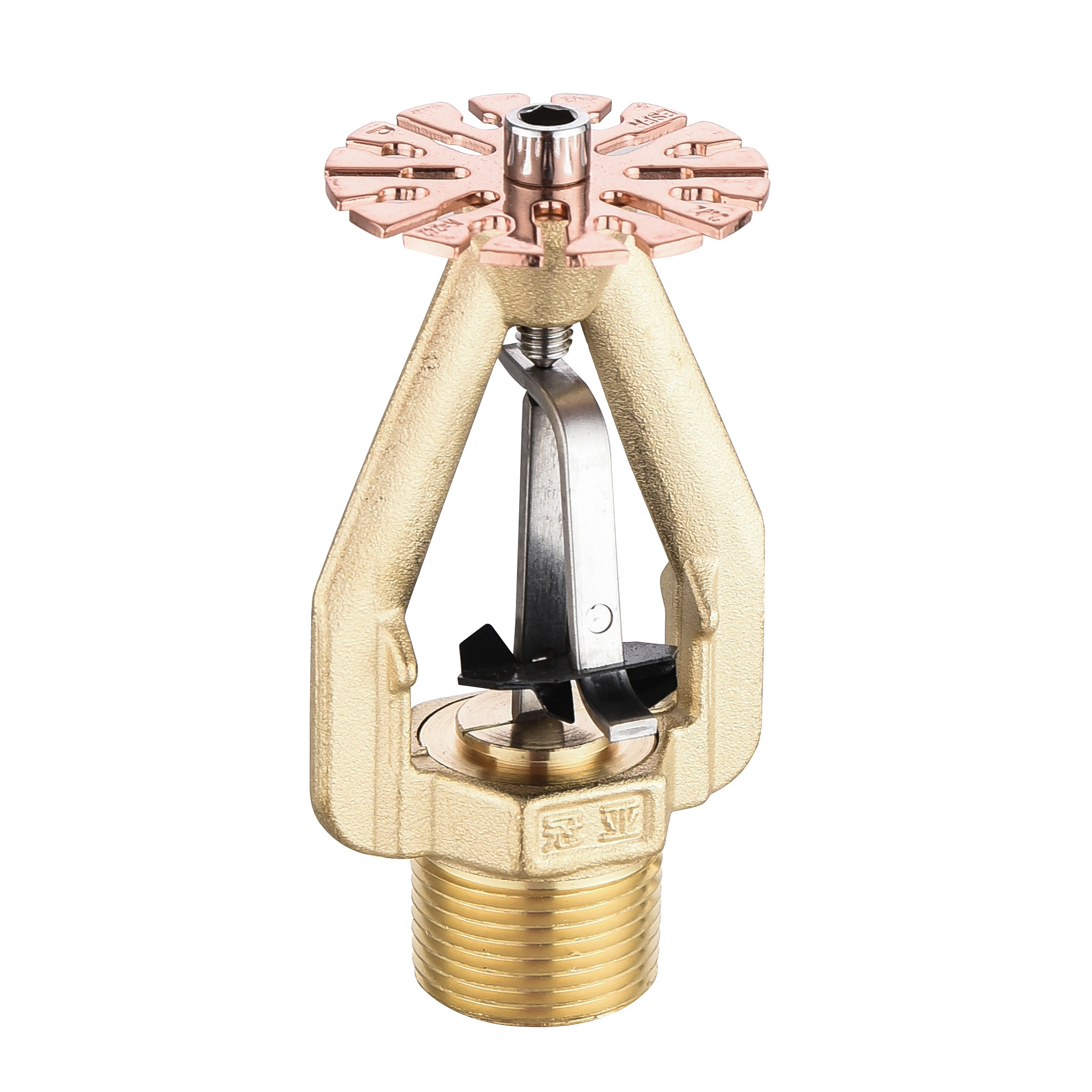 Customized Medium Velocity Water Spray Nozzle Fire Sprinkler Nozzle With Brass Filter