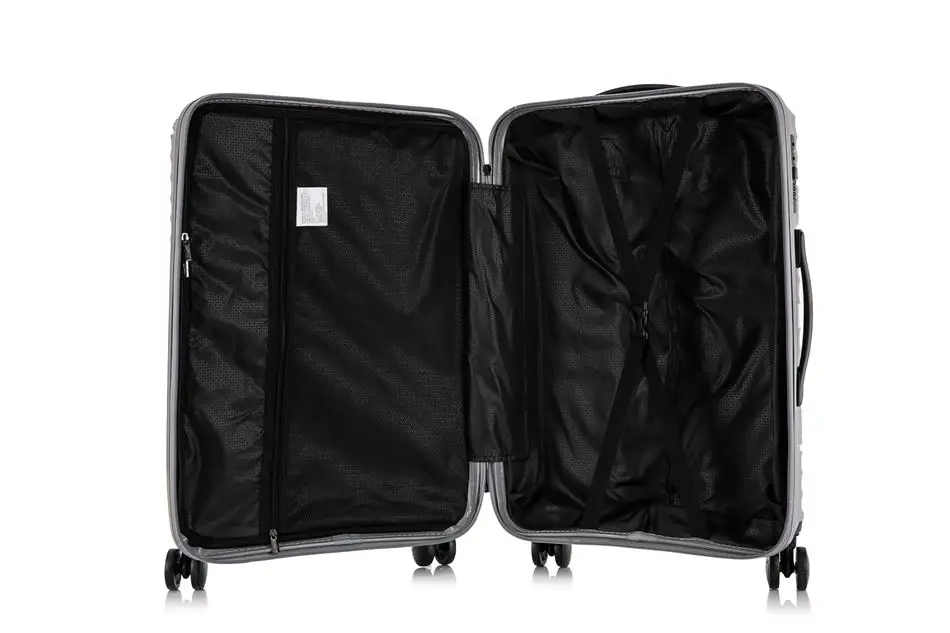 3PCS Set PP Luggage Boxed For Travelling with Spinner Wheels Lightweight Travel suitcase Blue