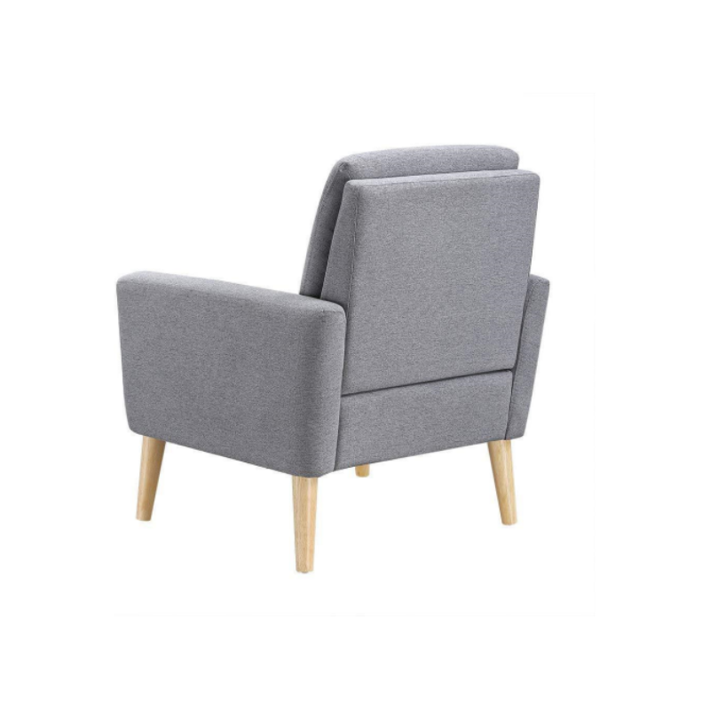 Armchair Comfy Fabric Accent Chair with Upholstered Single Sofa Occasional Modern Arm Chairs for Living Room