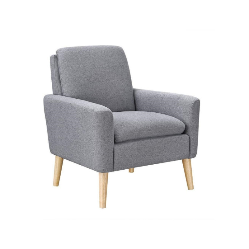 Armchair Comfy Fabric Accent Chair with Upholstered Single Sofa Occasional Modern Arm Chairs for Living Room