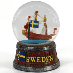 customized sweden vasa 1628 souvenirs snow ball gifts customization globe