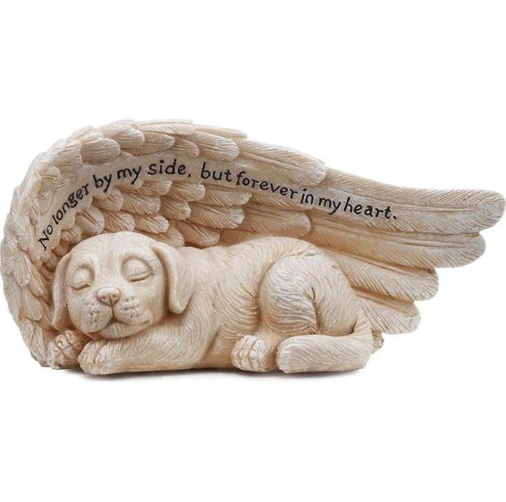 Pet/Angel Garden Outdoor Remembrance dog memorial Decoration, resin Grave Marker Tribute dog statues pet memorial stone