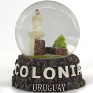 gifts colonia uruguay souvenirs snow ball custom snow globe