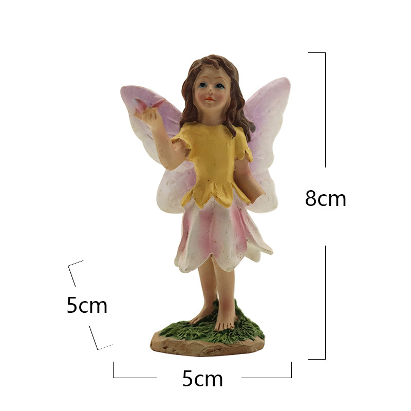 Wholesale Custom Resin Fair Garden Gnome Ornaments Decorations Mini Dwarf Statue Funny Figurines