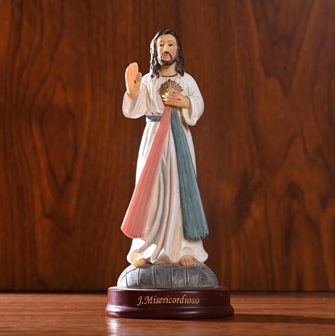 Custom Resin J.Misericordioso Religious Jesus Christ Statue