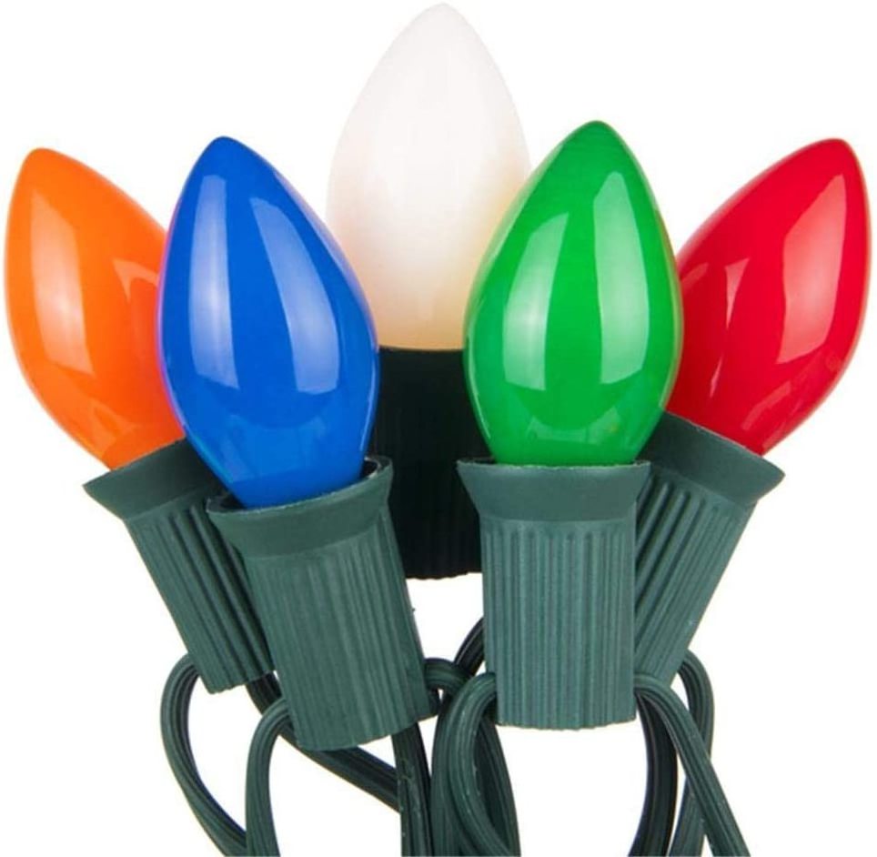 UL C7 Smooth Opaque LED replacement bulb