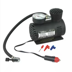 Portable Mini Air Compressor Pump 12V Electric Car Tire Inflator 300 PSI for Bicycles Cars Motorcycles Car air pump