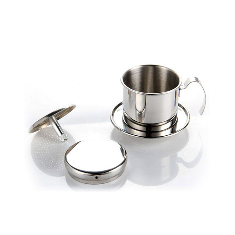 coffee accessories 304 stainless steel pour over drip coffee filter stainless steel coffee filter