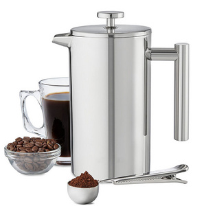 Coffee French Press Double Walled Insulated coffee jug Stainless Steel French Press Coffee Maker