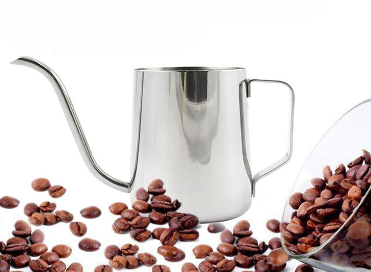 Hanging Ear Hand Blunt Long Narrow Drip Cup Stainless Steel Pour Over Kettle Gooseneck Spout Coffee Tea Pot