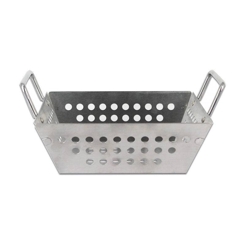 Stainless Steel BBQ Veggie Grilling Basket Wok Grill Cookware Pans for BBQ Basket for All Grills