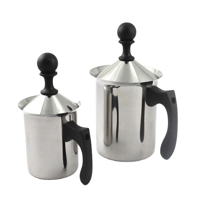 China supplier coffee frothing milk bubble maker milk foamer frother handheld stainless steel milk frother