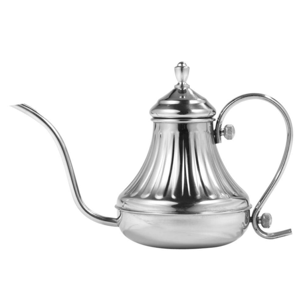 high quality pour control design Mirror turkish coffee hand drip kettle coffee stainless steel kettle for coffee