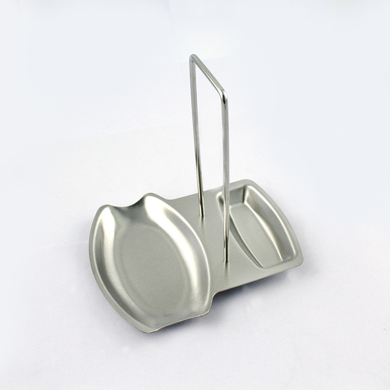 Stainless Steel 304 Kitchen Utensils Spoon Holder Rest  and Pot Lid Holder