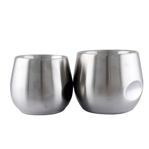 150 ml / 200 ml demitasse custom coffee cup double wall espresso cup coffee stainless steel coffee cup