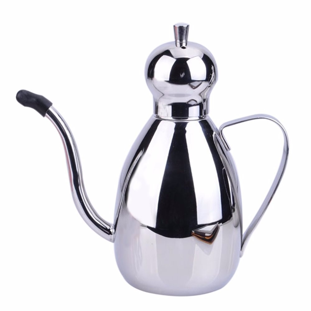 kitchen cooking oil pot metal olive oil can stainless steel container vinegar olive oil dispenser