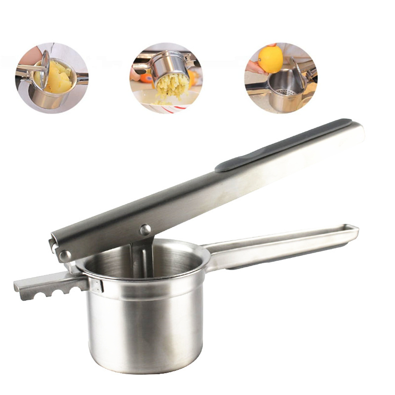 Ricer For Mashed Potatoes Custom Meat Spring Industrial Potato Rice Masher