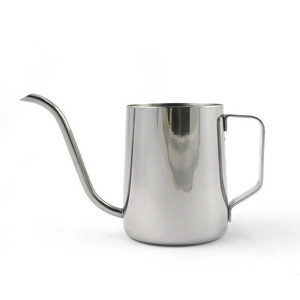 Hanging Ear Hand Blunt Long Narrow Drip Cup Stainless Steel Pour Over Kettle Gooseneck Spout Coffee Tea Pot