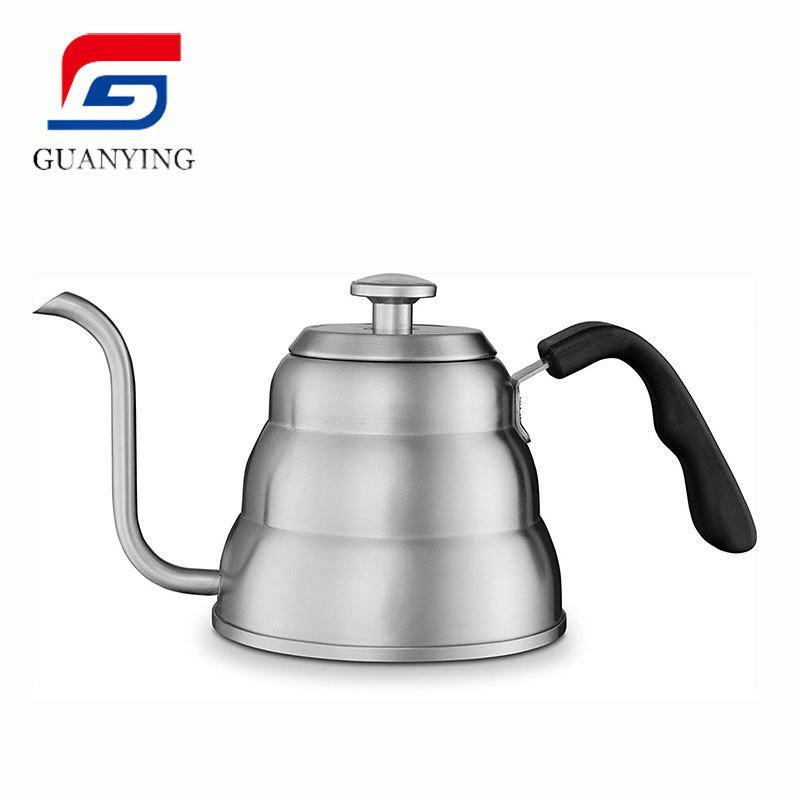 for Exact Temperature with Built In Thermometer  40OZ 1.2 Liter Gooseneck Pour Over Coffee Kettle Stainless Steel