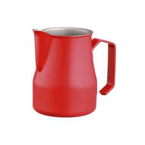 wholesale coffee jug Stainless Steel Black Coated Frothing Pitcher Milk Jug