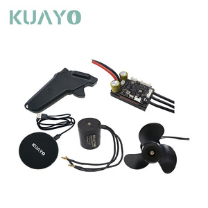 DIY 6384 Waterproof Motor 5KW 140KV Electric Hydrofoil  power system Booster Propulsion Marine SUP Board Self-towing Efoil